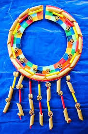 African Collar Necklace Activity Education Com African Crafts African Art Projects Cultural Crafts