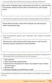 Kunci Jawaban Halaman 46 47 49 Kelas 6 Tema 7