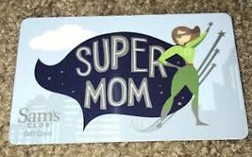 If you forgot your pin or it can also be used at walmart (dot) com, at any gas station at a walmart (if they have one) and at sam's club gas stations and in the sam's club store. Sam S Club Walmart Gift Card Super Mom No Value New Collectible Ebay