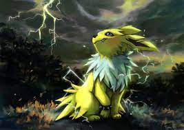 Jolteon Tymkiev Commission For Giygaswar At Fa Pokemon Eevee Evolutions Cute Pokemon Pictures Pokemon Eeveelutions