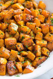 Roasted Butternut Squash With Garlic And Herbs Cooking Classy