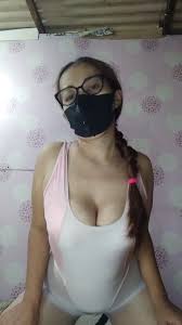 Hot Korean streamer Jahee's cum challenge