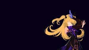 Press question mark to learn the rest of the keyboard shortcuts Fischl Minimalist Wallpaper Genshin Impact