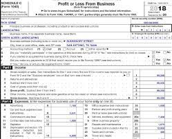 You then report this profit on your personal 1040 form and calculate the taxes due more information on what is—and is not—deductible is included in the irs's instructions for schedule c, referenced above. 1 The Image Shows A Completed Schedule C Using The Chegg Com