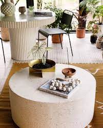These tables arrived just in time for 20 minute decorating, but the honest truth is that these styling ideas take much less than twenty minutes! Our Safe Place Home And Pinterest Join Us On Our Creative Escape Pinterest Com 12 Round Coffee Table Decor Terrazzo Coffee Table Round Coffee Table Styling