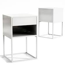 Amazing gallery of interior design and decorating ideas of white ikea nightstand in bedrooms, closets, dens/libraries/offices, girl's rooms. Ikea Vikhammer Nachttisch Fur Ue4 3d Modell Turbosquid 1571254