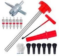 Quick Change Tire Valve Tool Kit, Tire Valve Stem Core Quick Change Tool  Kit, Replace Car, ATV, Truck, , Etc,B