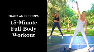 Tracy Anderson S 15 Minute Full Body Workout Goop Youtube