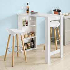Sobuy Bancone Bar Tavolo Alto Da Bar Penisola Cucina Bianco Con Ripiani Fwt17 W Tavolo Alto Ripiani Per Cucina Arredo Interni Cucina