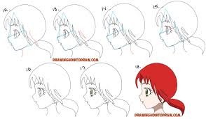 Male Anime Eyes Side Profile How To Draw An Anime Manga Face And Eyes From The Side In Profile View Easy Step By Step Drawing Tutorial How To Draw Step By Step Drawing Tutorials step drawing tutorial