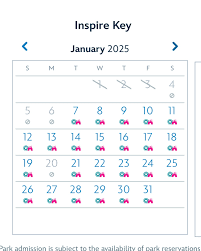 Less block out dates for Disneyland inspire magic key in 2026 - we can now  go on January 1st 2026