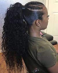 Wrapping up on the latest packing gel styles. Pin On Fringe Hairstyles Black Ponytail Hairstyles Braided Ponytail Hairstyles Hair Ponytail Styles