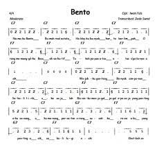 Not Angka Pianika Lagu Iwan Fals Bento Pianika Recorder Keyboard Suling Chord Piano