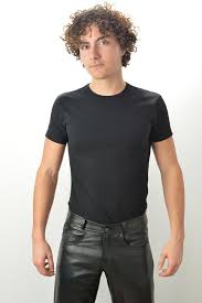 Blouson style jean en cuir. Pantalon Cuir Homme Last Rebels Jeans Noir Murphy Cuir