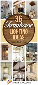36 Best Farmhouse Lighting Ideas And Designs For 2020