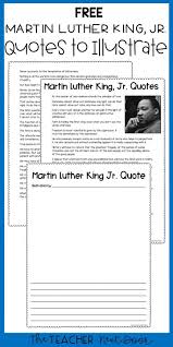 Martin Luther King Quotes To Illustrate Freebie Martin Luther King Freebie In 2020 Martin Luther King Quotes King Quotes Martin Luther King Jr Quotes