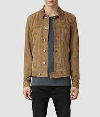 Suede Jacket Leather Jacket Men Jackets Suede Jacket