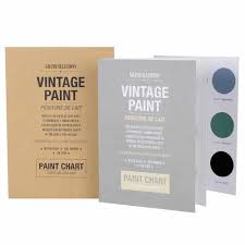 Hand Painted Colour Chart