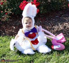 White Rabbit Baby Costume