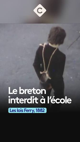 “Vous n’êtes établis que pour tuer la langue bretonne” : en 1882, les lois Ferry rendent l’école gratuite, laïque, obligatoire et… strictement francophone. Pourtant, à l’époque, le breton est parlé ...