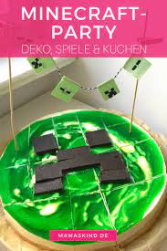 ‎lies rezensionen, vergleiche kundenbewertungen, sieh dir screenshots an und erfahre mehr über kuchen backen spiele kostenlos für kids. Minecraft Party Zum Kindergeburtstag Mit Deko Spielen Kuchen