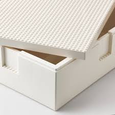 Here you can find your local ikea website and more about the ikea business idea. Bygglek Lego Box With Lid 35x26x12 Cm Ikea