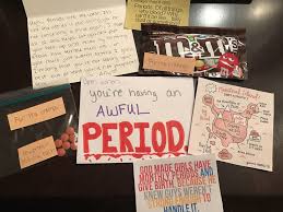 Cute Birthday Gifts For Guy Best Friend Open When You Re Having An Awful Period With Images Best Friend Gifts Best Friend Birthday Bff Birthday