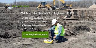 Ea Approved Cdr Report Sample For Geotechnical Engineer Cdr Engineering Work In Australia