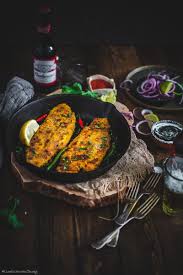 Gently wrap the aluminum foil around each coated fish fillet, crimping the foil together over the top to seal into a packet. Rava Fish Fry How To Cook Rava Basa Fish Fry Gastronomic Bong