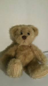Elegant Plush Minky 1402 First Main Brown Stuffed Bear Teddy Classic Handsome Teddy Bear Plush