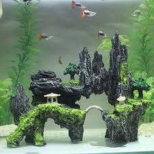 Make Your Aquarium Vividly Add To Natural Color Change Your Aquarium Into A Beautiful Scenery Fish Tank Decorations Aquarium Ornaments Aquarium Decorations