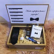 Poklon kutije Design by KBIA - Premium box za kuma! 🖤 #bestman #wedding  #gift | Facebook