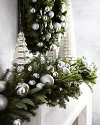 White Christmas Decorating Ideas White Christmas Trees Tablescapes Silver Christmas Decorations Christmas Garland Silver Christmas Tree