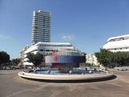Oct 30, 2019 · it is a circular plaza, which is often referred to as the times square of tel aviv. Dizengoff Square Fire And Water Fountain Made By Yacov Agam Tel Aviv Israel Mapio Net