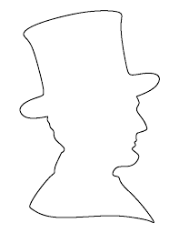 Amazing abraham lincoln with hat coloring pages with abraham. Abraham Lincoln Silhouette Worksheets Abraham Lincoln For Kids Abraham Lincoln Craft Abraham Lincoln Projects