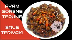 Cara membuat chicken teriyaki : Ayam Goreng Tepung Saus Teriyaki Saori Menu Buka Puasa Youtube