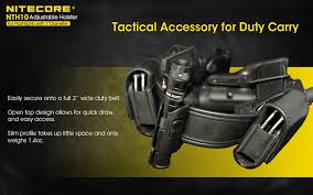 Nitecore Nth10 Rigid 1 Inch Diameter Flashlight Holster
