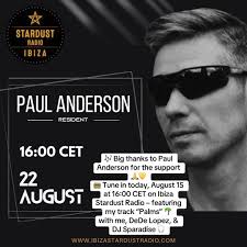 Paul Anderson for the support 🙏💛 📻 Tune in today, August 15 at 16:...