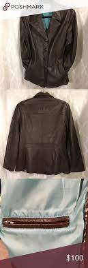 Wilson S Leather Blazer Style Jacket Brown Leather Blazer Blazer Fashion Jackets