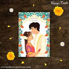 We are one of india's leading indian wedding invitations manufacturers and exporters with coordinated shipping from india to south africa was executed successfully and within a week. South Indian Wedding Card On Behance