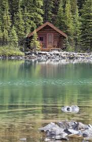 Lake Cabin Alberta Canada Cabins In The Woods Cabins And Cottages Wooden Cabins