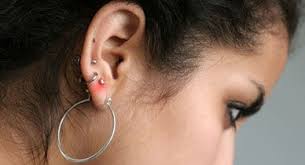 How To Treat An Infected Ear Piercing Earpiercing A Piercing Infection May Occur If Proper Safety Prot Infected Ear Piercing Ear Piercing Care Ear Piercings