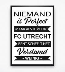 We did not find results for: Poster Niemand Is Perfect Fc Utrecht Hip Stijlvol