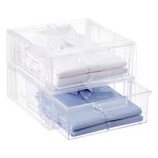 Drawers are a part of the furniture. Plastic Storage Drawers For Clothes The Container Store