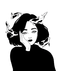 There is most definitely some truth to the idea that this aesthetic is associated with young white we know all of these looks are important and life (and interiors) are never just white and black. Annamachtart Abstract Digital Art Drawings Art