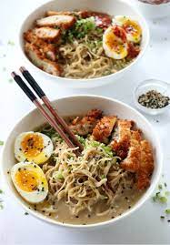 Easy Miso Ramen With Chicken Katsu Recipe Dash Of Savory Recipe Chicken Katsu Recipes Katsu Recipes Recipes