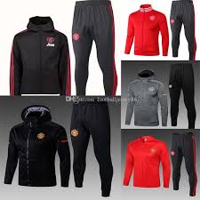 Trainingsanzug adidas manchester united fc beschreibung. Grosshandel 2018 2019 Man Utd Soccer Trainingsanzug Farbe Rot 18 19 Manchester United Pogba Fussball Trikot Lukaku Jacke Fussballtraining Uniform Sale S Xl Von Footballjersey88 49 09 Auf De Dhgate Com Dhgate