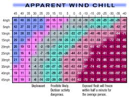 Wind Chill Chart Pelican Parts Forums