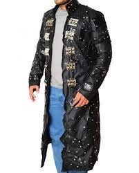 Adam Joseph Copeland Leather Coat Top Celebs Jackets Coat Leather Coat Jacket Tops