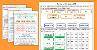 You will need adobe acrobat reader to view the worksheet or answers. Round To The Nearest 10 Homework Extension Year 4 Place Value Classroom Secrets